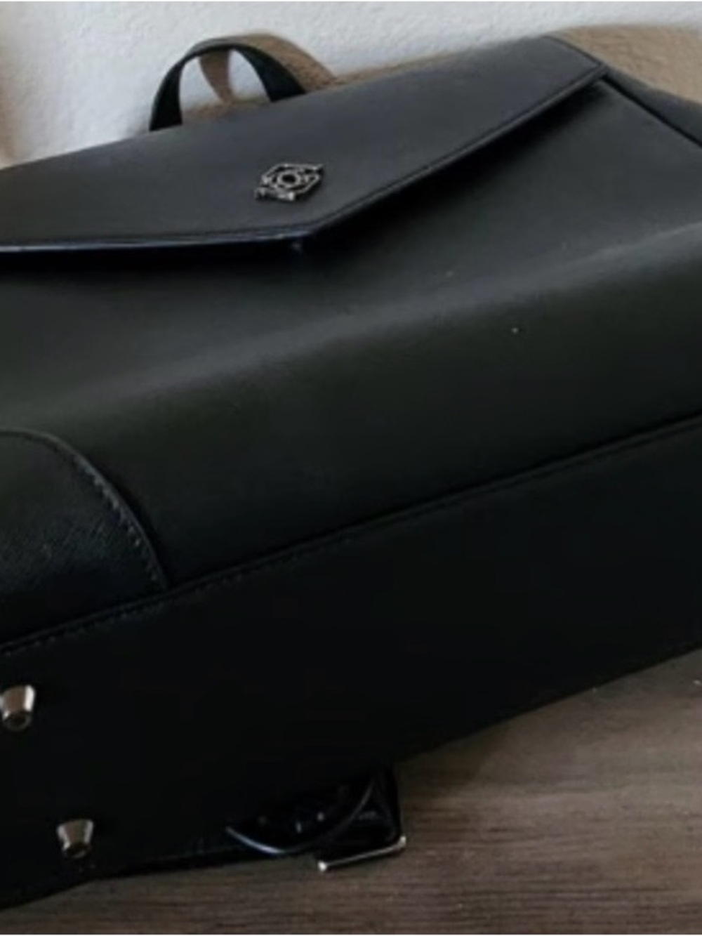 Glass Ladder & Co. full size Diana Black Backpack! - Picture 6 of 11
